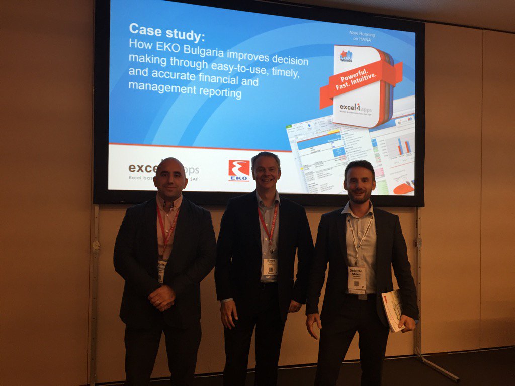 simon_parkes10's tweet photo. Ready to present the EKO Bulgaria and their Excel4apps journey #Financials2016 #Excel4apps https://t.co/tGyMZdrB8j
