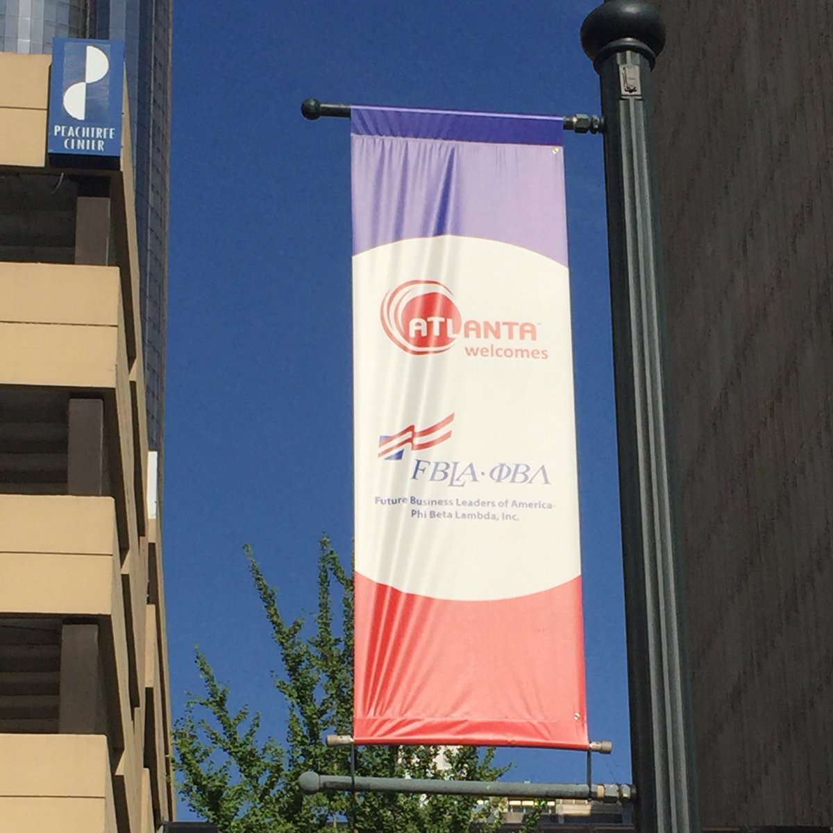 FBLA_National's tweet photo. Looks like @DiscoverAtlanta is ready for #NLC16FBLA! https://t.co/SxI7yepoN8