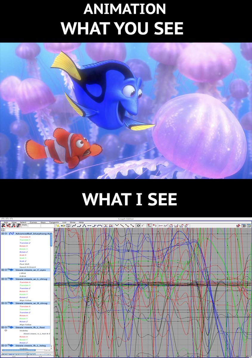 KameronStephens's tweet image. How I feel right now. #Animation #GraphEditor AKA #BestFriend