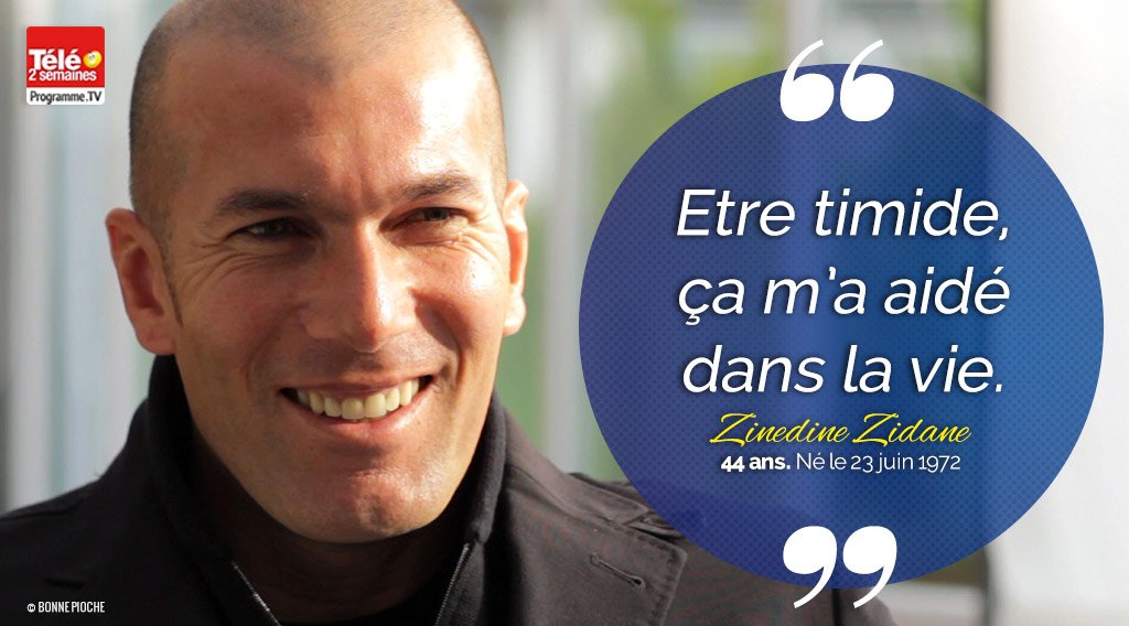 Tele2Semaines's tweet image. On souhaite un joyeux anniversaire à Zinedine Zidane ! ⚽️ 🎂