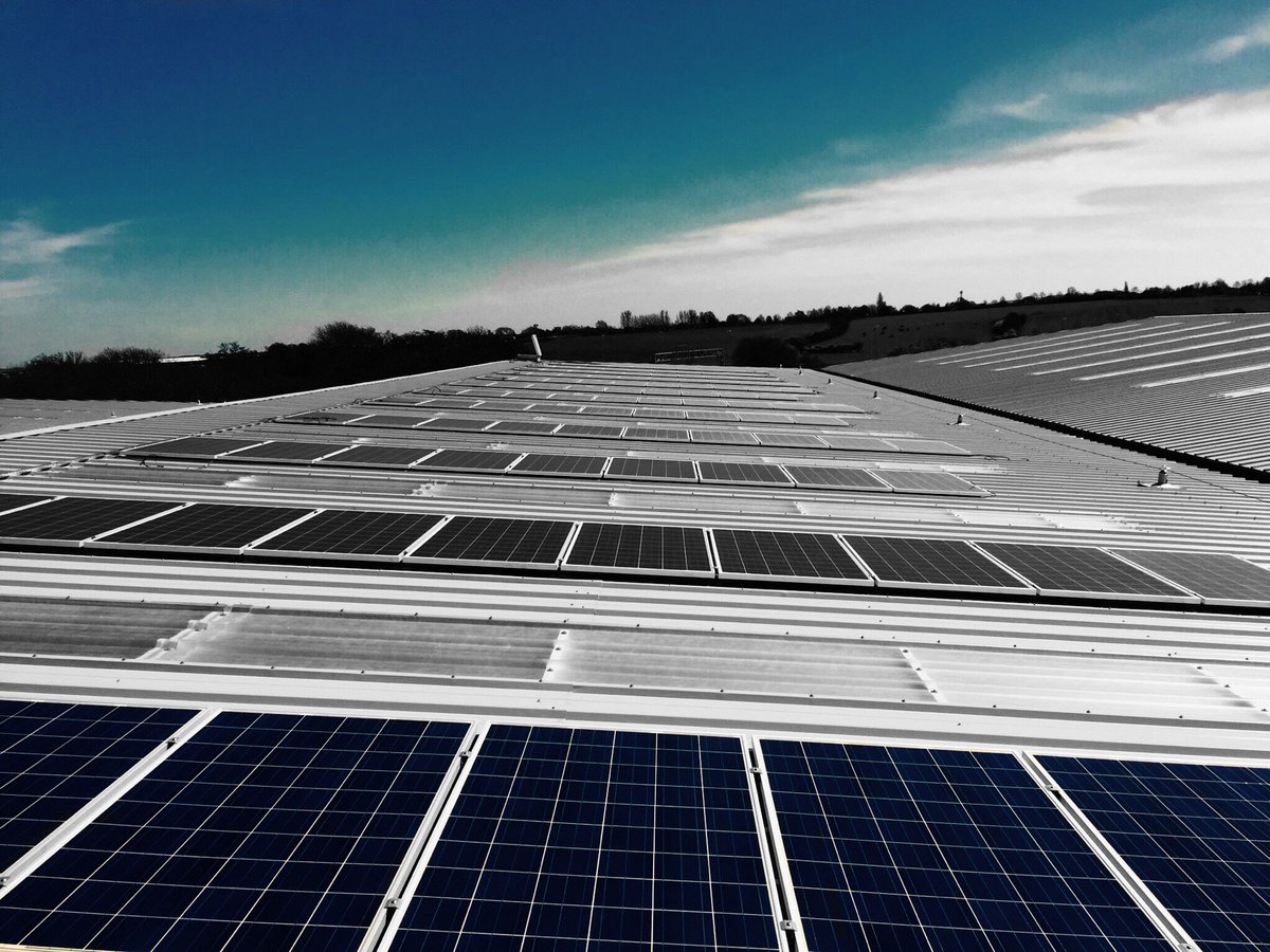 AcisLtd's tweet photo. 30kW PV system completed on Travis Perkins new distribution hub in Coventry https://t.co/KAffcojmZi