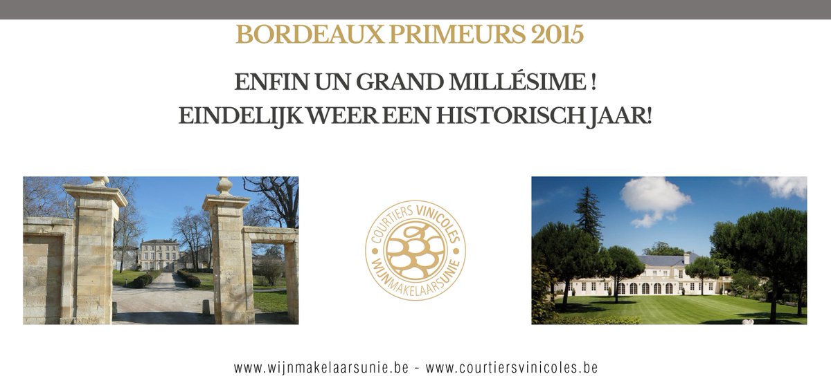 Alle kastelen zijn uit, bekijk dan ook hier ons Primeuraanbod: wijnalsgeschenk.be/primeurs-2015.…