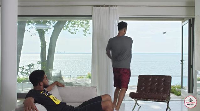 Sportando's tweet photo. VIDEO: Ben Simmons learns important advice from DAngelo Russell in new Foot Locker spot https://t.co/VoR4EkrnbU https://t.co/najr0hfoSr