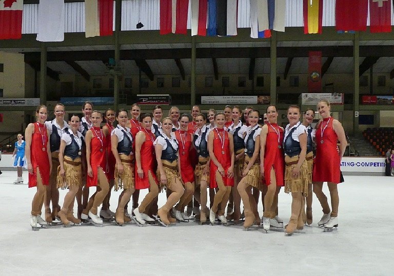 ISU Adult Figure Skating Competition 2016: with Team Red Sunshine from Munich