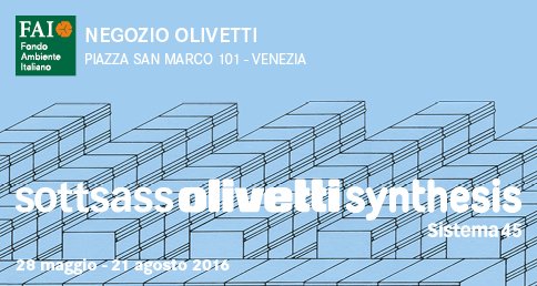 In mostra l'arredo d'ufficio di Ettore Sottsass "SOS #Sottsass #Olivetti Synthesis", #Negozioolivetti fino al 21/08!
