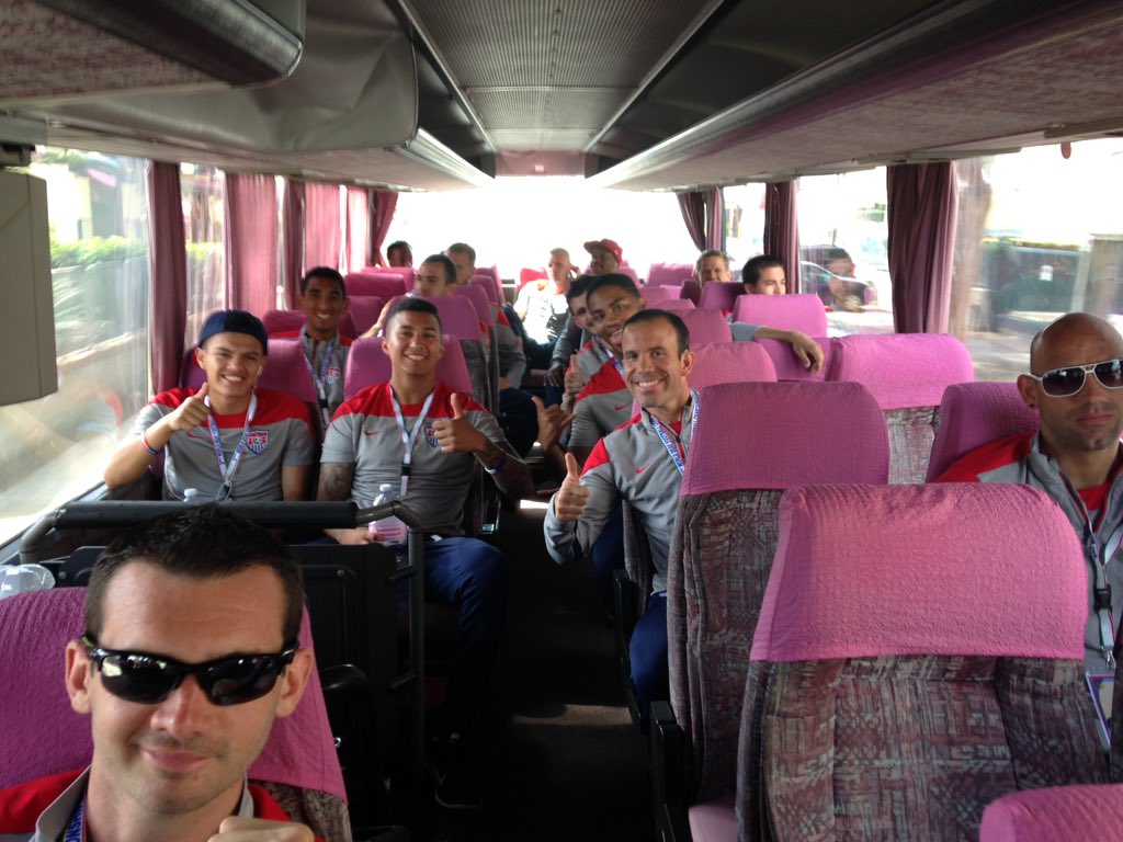 TripperUSA6's tweet photo. On the bus to the stadium...USA vs Japan in 90 min! @USADeafSoccer #usdmnt #OneNation #DeafWorldCup https://t.co/8Ctx095k1f