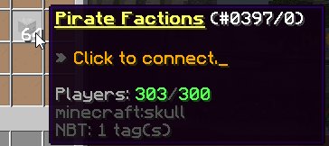 It's nice too see Factions Pirate maxing out it's player slots! Thanks for the all support recently :D