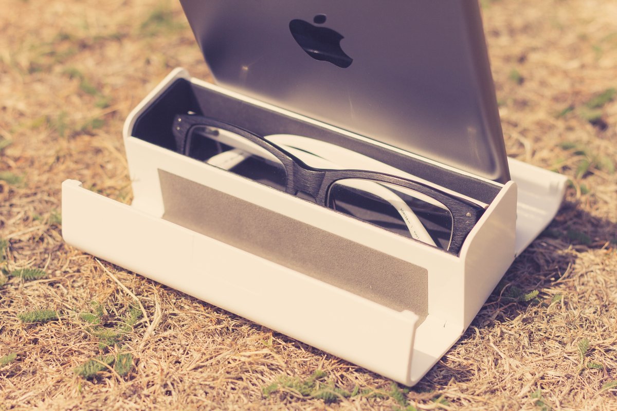 BOB will protect your glasses, display your tech and house your bits and bobs kck.st/28IFbFI <a href="/kickstarter/">Kickstarter</a>
