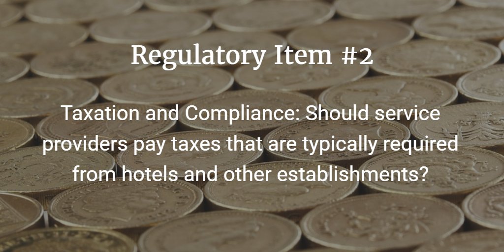 ShareRevolution's tweet image. Final visuals (regulatory items) from US Dept of Commerce's report on #SharingEconomy firms buff.ly/28IZC3c