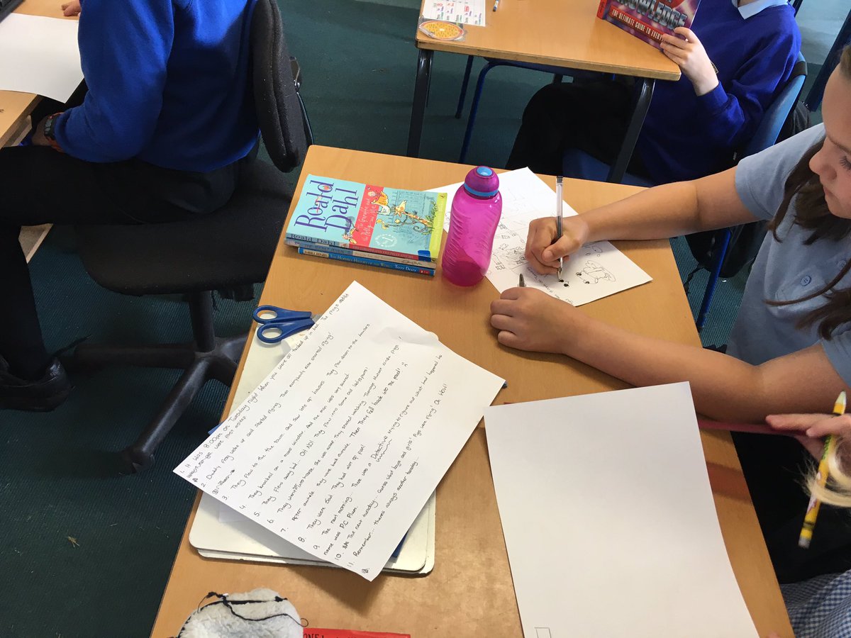 MrsQuinnSPS's tweet photo. Once we picked main ideas, we got to work creating text and new illustrations #thinkingreader https://t.co/unZcIKhpnr