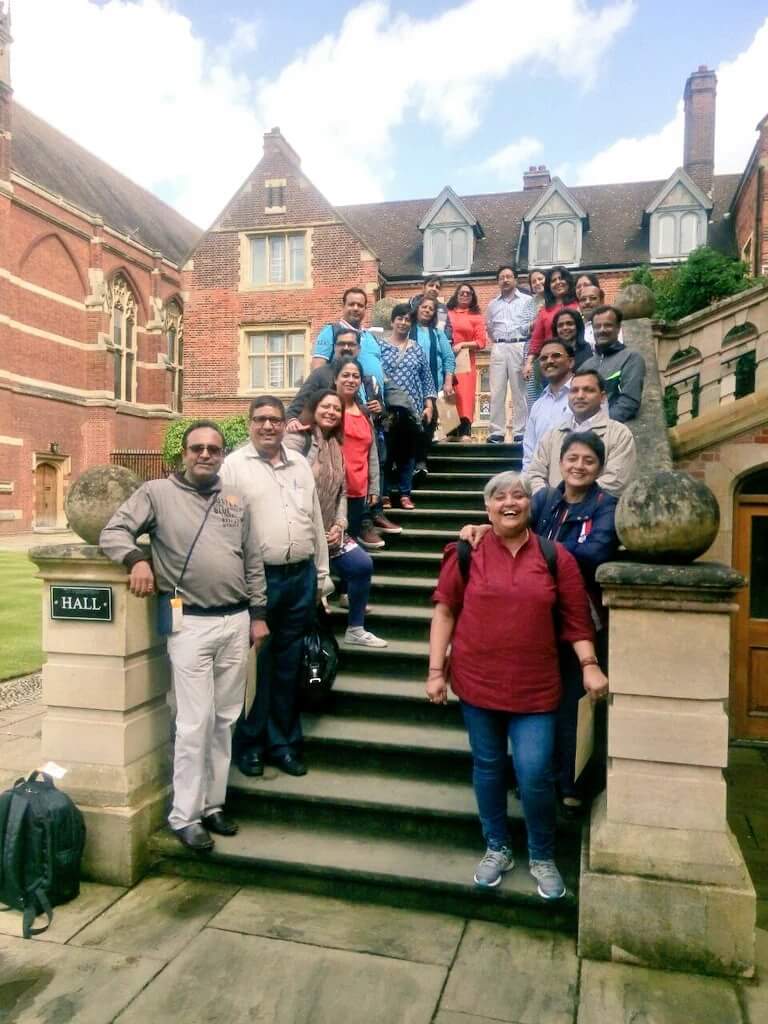 Joke: AAP funded Udta Punjab.

Transformative reality: AAP funded Government school principal training at Cambridge.