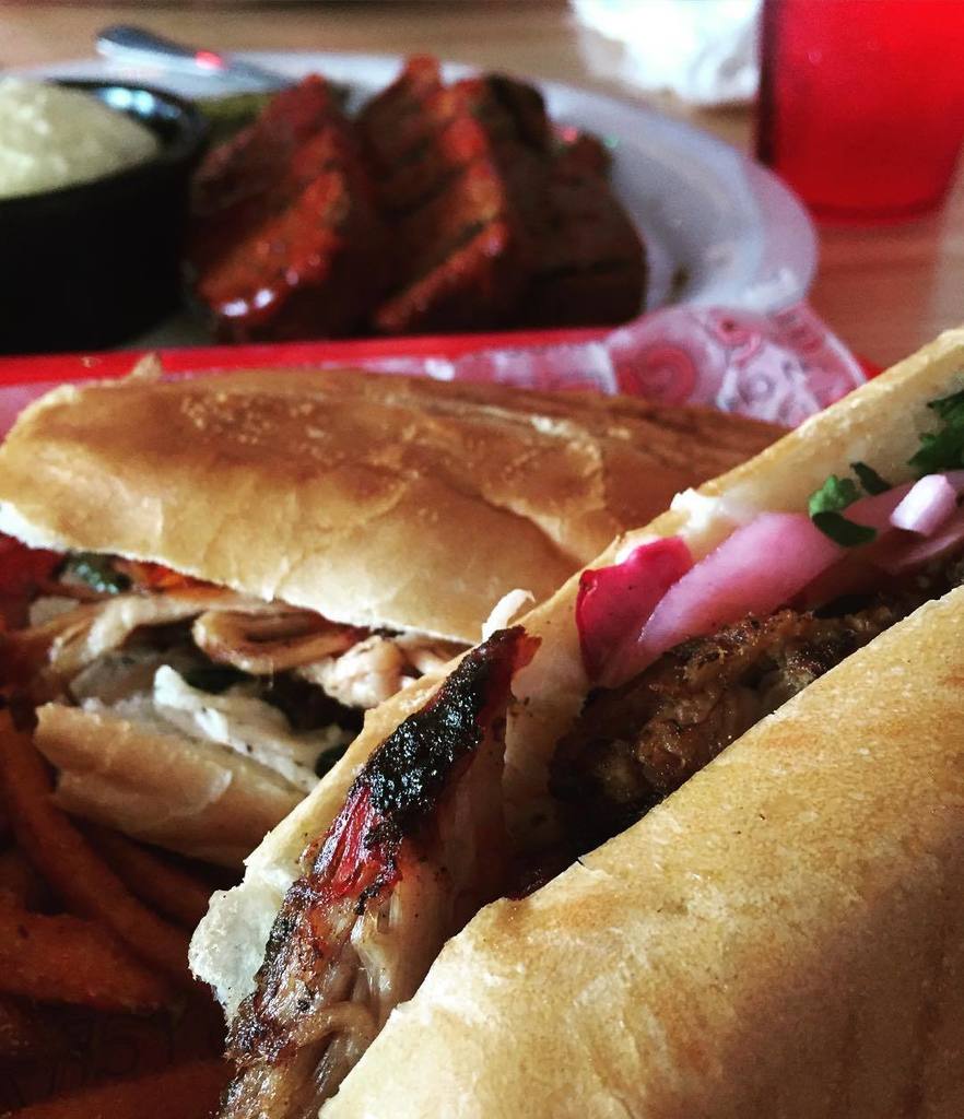 Oh me, The smoked Bahn Mi @clydesonchurch So fun, and so delish. This place is the perfect… ift.tt/28N6nUg