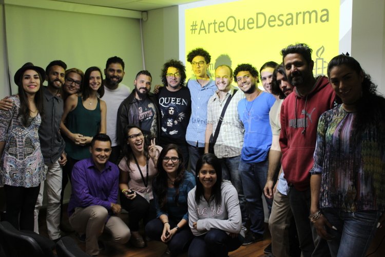 jardindelrock's tweet photo. Destacados músicos venezolanos se suman a la movida #ArteQueDesarma
>>https://t.co/rUeRWHuApu<< https://t.co/6x4sgCs37p