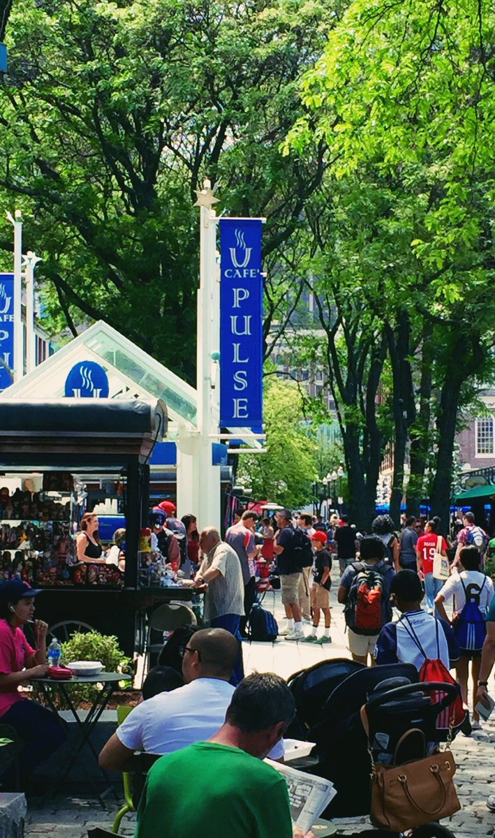 FaneuilHall's tweet photo. The Marketplace is THRIVING today! #FanHall40 #FunatFaneuil https://t.co/jqMLXIsGcc