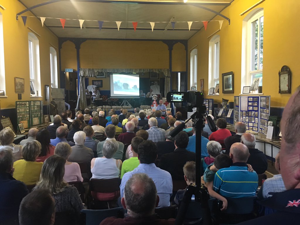 A packed house in Donaghcloney tonight for Mr Edgar's talk on the Somme