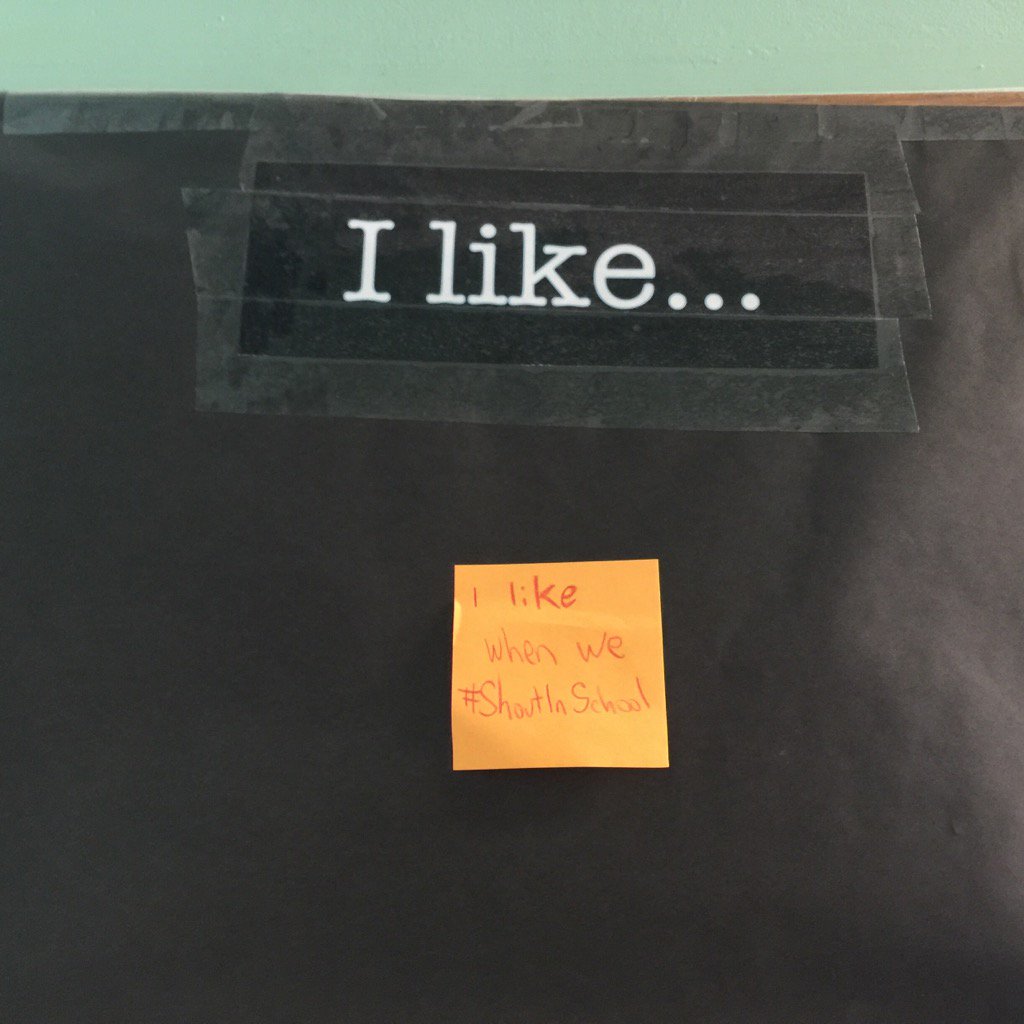 goswSCIENCE's tweet image. I like this a lot too #ShoutInSchool