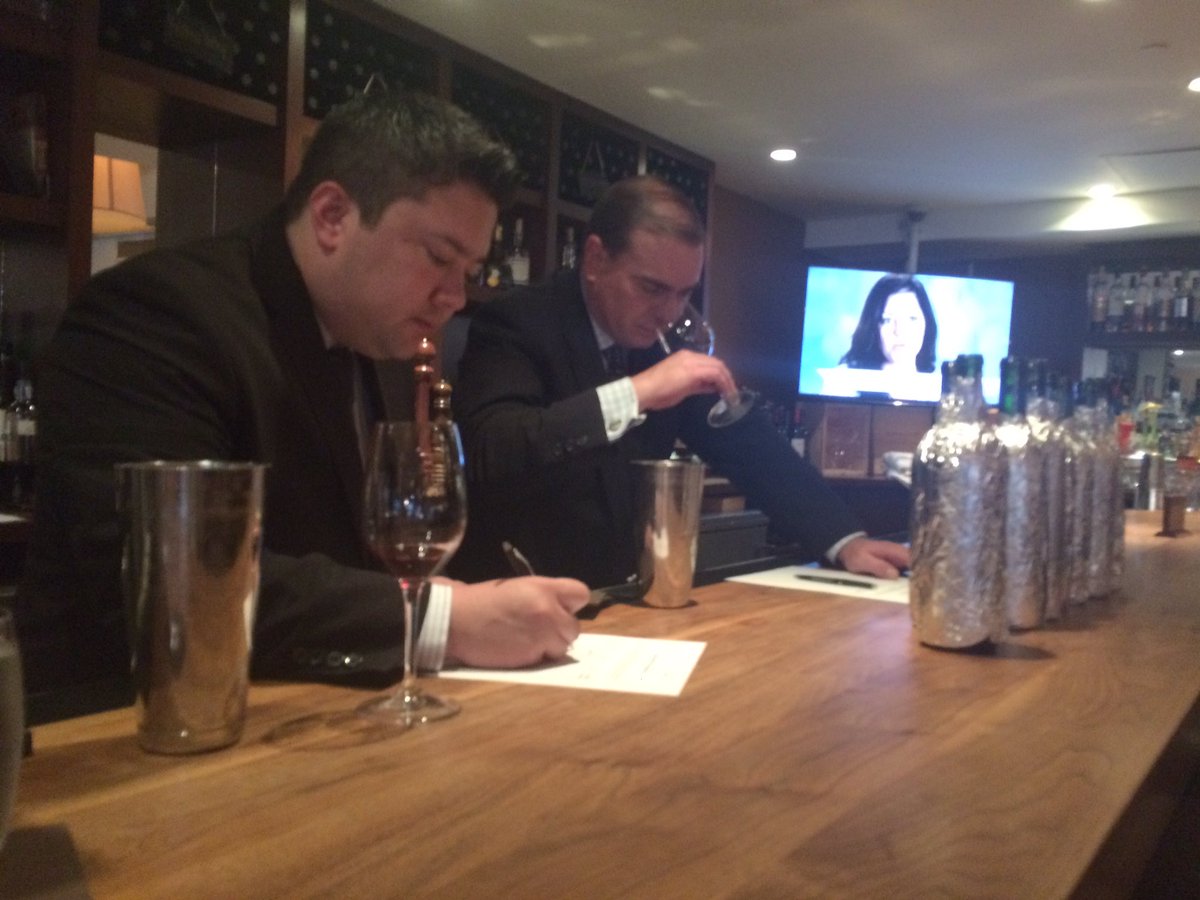 DrinkChile's tweet photo. The @BLTSteakDC team challenging them self to discover #WhereIsChile? https://t.co/Tv51Hd2F2L