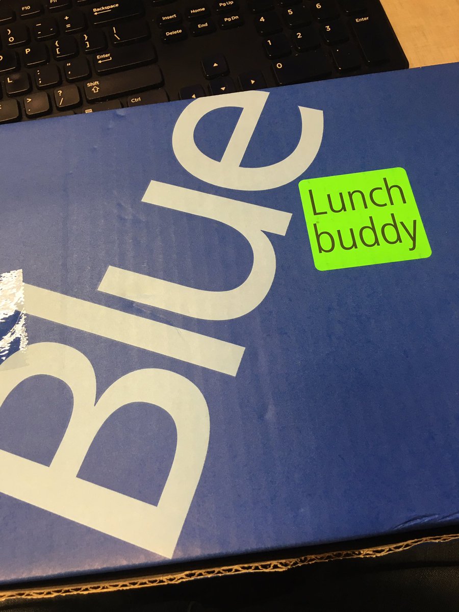 2Rainbowchaos's tweet photo. Guess what day it is. It's #tgiblueboxday!! @4imprint https://t.co/QCwe18qKV6