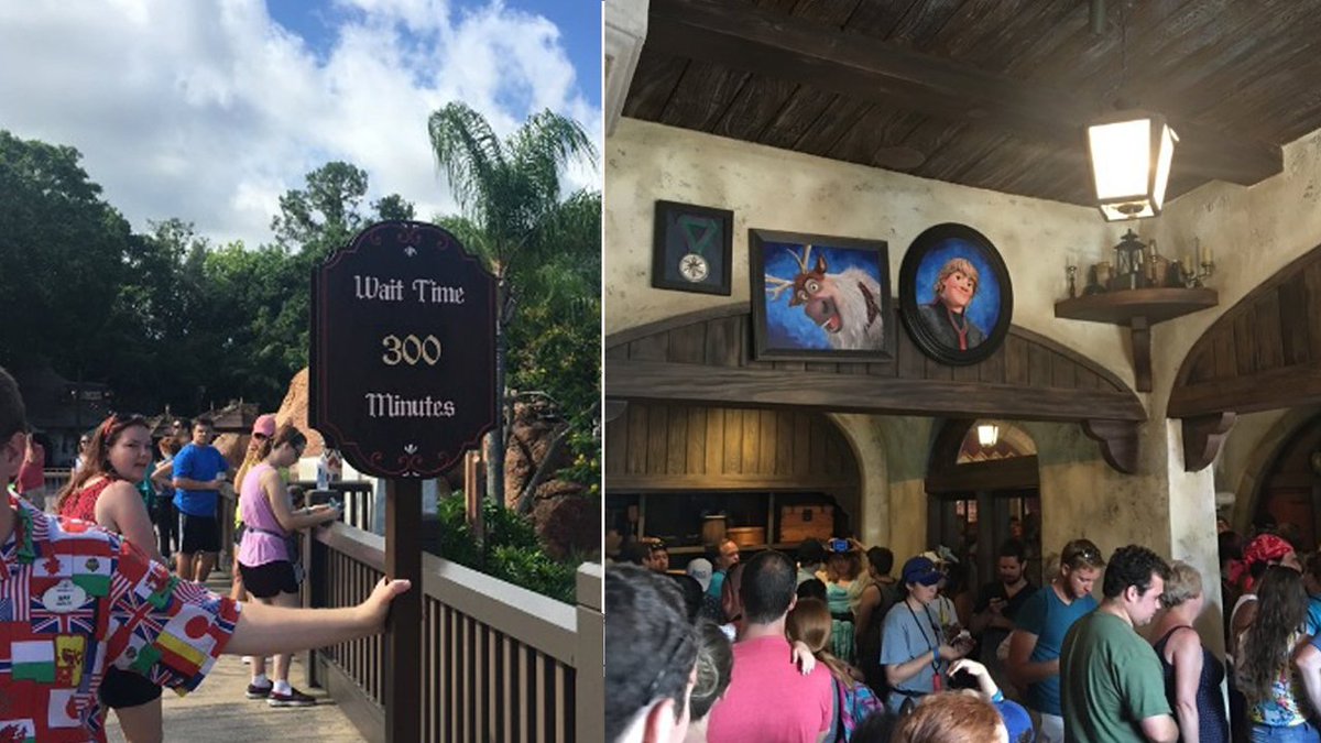 New #Disney #Frozen ride opens to 5 hour wait times bit.ly/28LRNer?utm_me… @DisneyFoodBlog https://t.co/RmYeCWOFWS