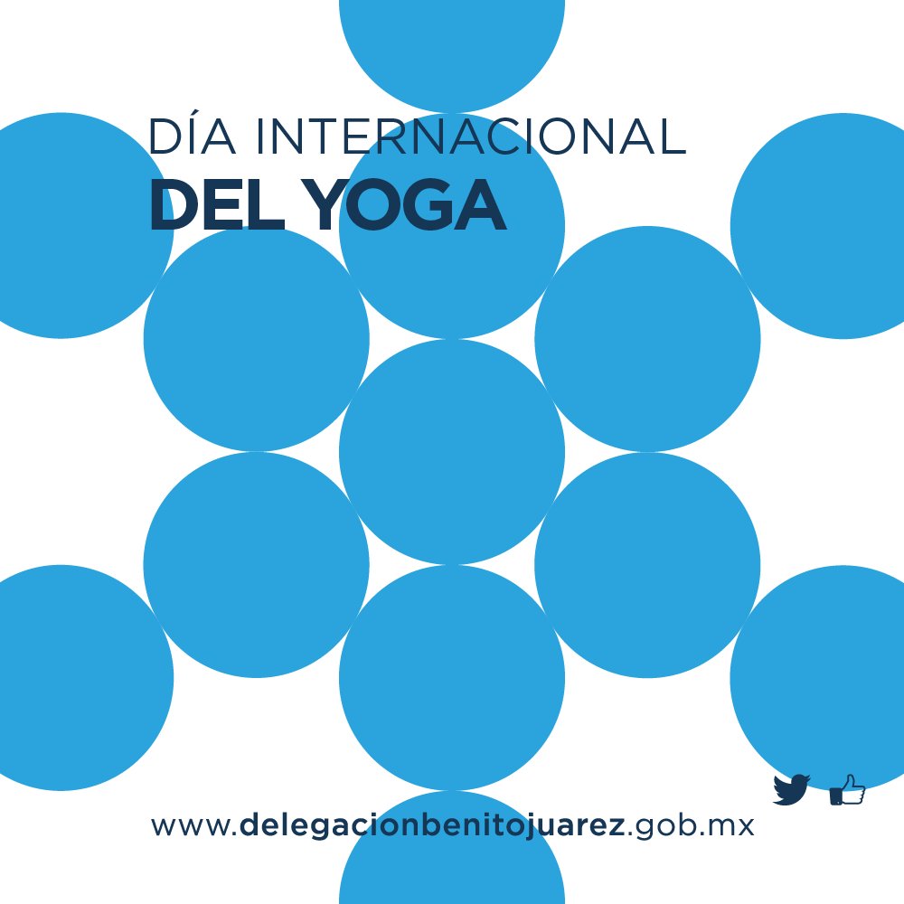 Hoy celebramos el #DiaMundialDelYoga, la activación física genera grandes beneficios a la salud. #ActívateBJ.