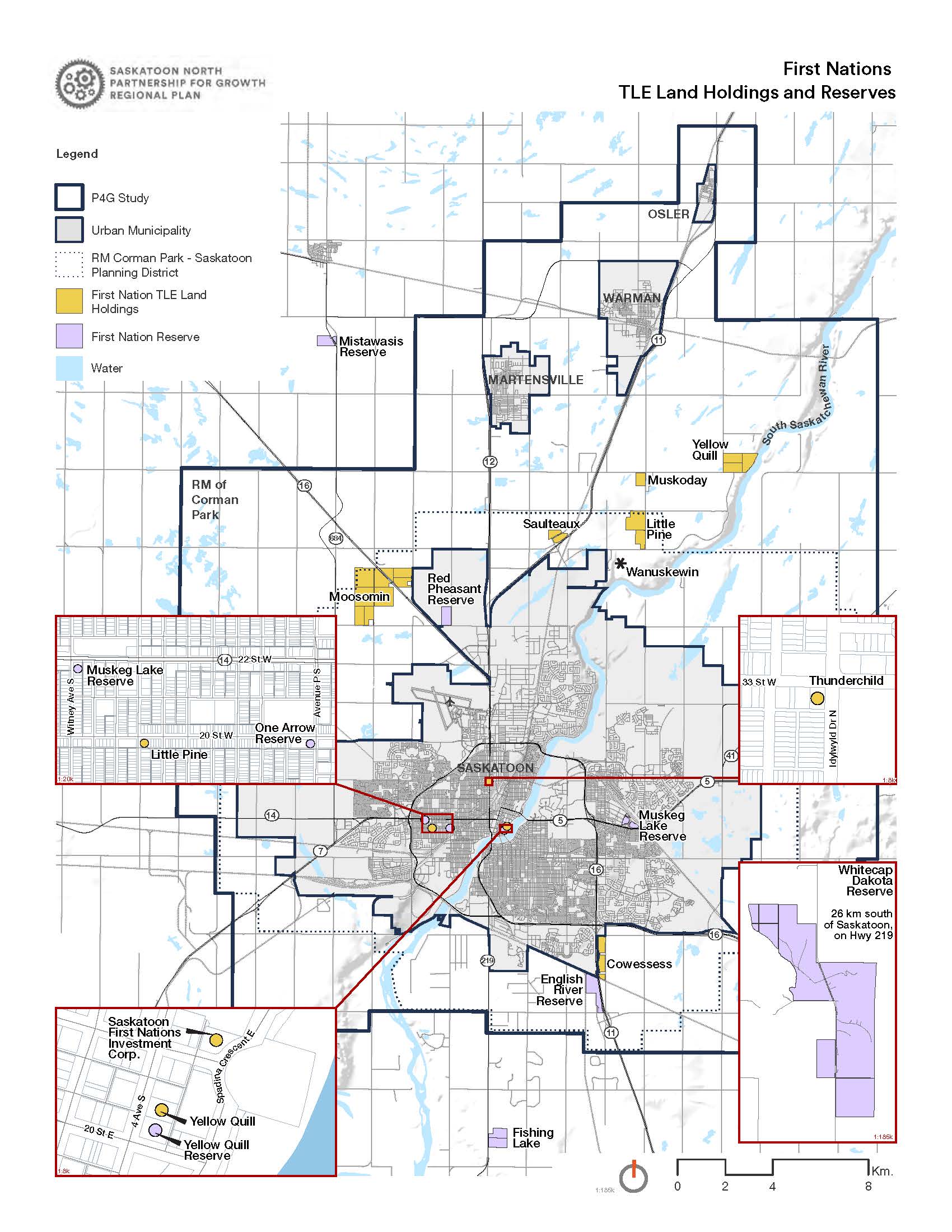 Rm Of Corman Park Map Heather Exner-Pirot On Twitter: "Here's A Map Of Fn Land Hlding In #Yxe  Region. 6 Urban Reserve, 1 Atr (Rm Of Corman Park), 7 Fee Simple Holdings.  /4 Https://T.co/T4Pok1T6Lv" / Twitter