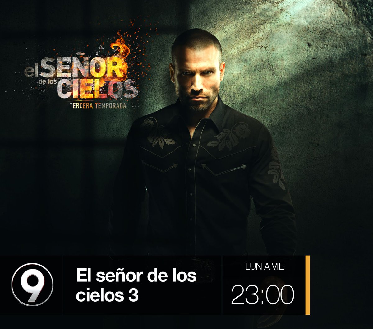 canal9oficial's tweet photo. El secuestrador le dice Aurelio que le devuelve a su hija a cambio de pertenecer a su organización. https://t.co/VUvUFqGza8