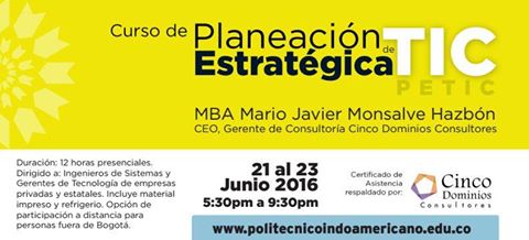 CincoDominios's tweet photo. ¿Ya se inscribió al curso de #PETIC? Hoy damos inicio https://t.co/12qxHguSyB
#Curso #PETI #Tecnología #CursoPETIC https://t.co/88PjXAzSx7