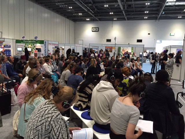dynamomaths's tweet photo. A great turnout for the talk on #dyscalculia! #dynamomaths #theautismshow @TheAutismShow https://t.co/MsNha4F38E