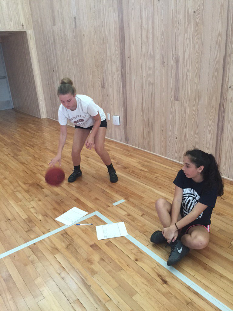 SEUWBasketball's tweet photo. Working on the handles !! #goalsheets https://t.co/3FJuZAVeJk