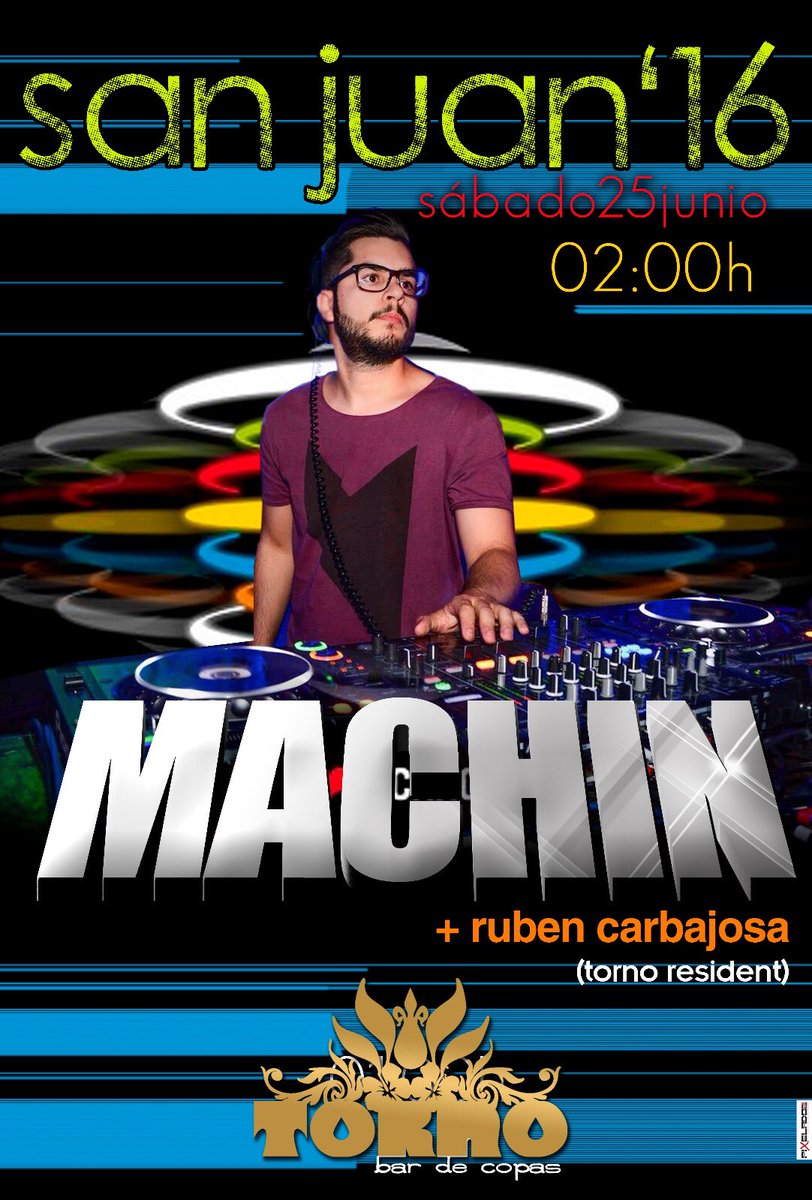 Te esperamos el sábado de Sanjuan en el TORNO