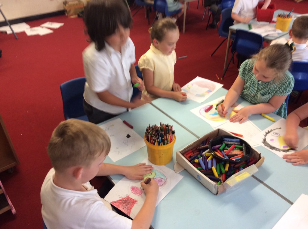 JMrsbd's tweet photo. @fazakprimary We have been looking at the artist Picasso. Look at our fantastic drawings!!! https://t.co/VsTEpy0TyG