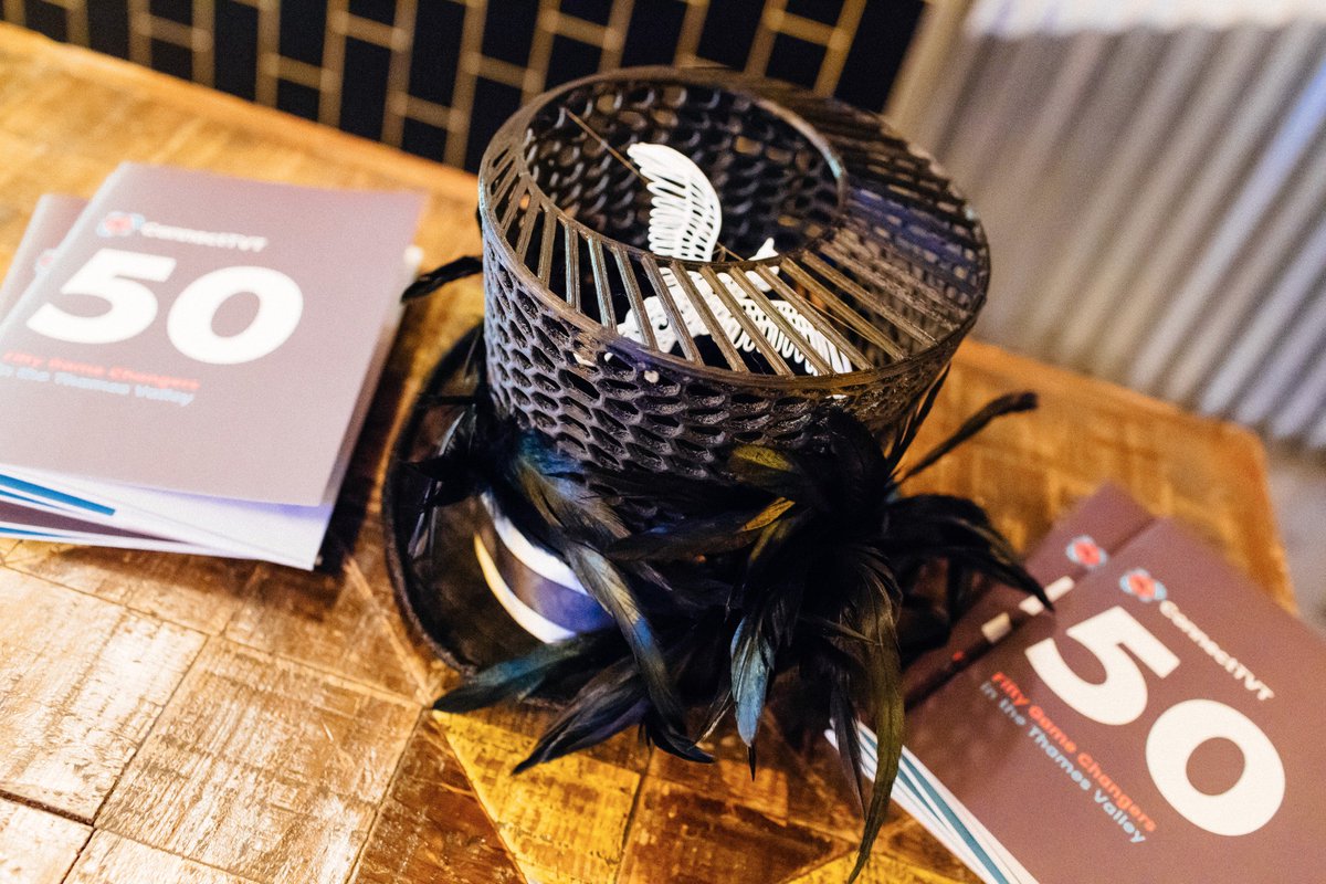 ConnectTVT's tweet photo. Two of our favourite #fodd2016 bits #50changers plus the #3Dprinted top hat we collaborated on for @RoyalAscot. https://t.co/3ldBgEkDXv