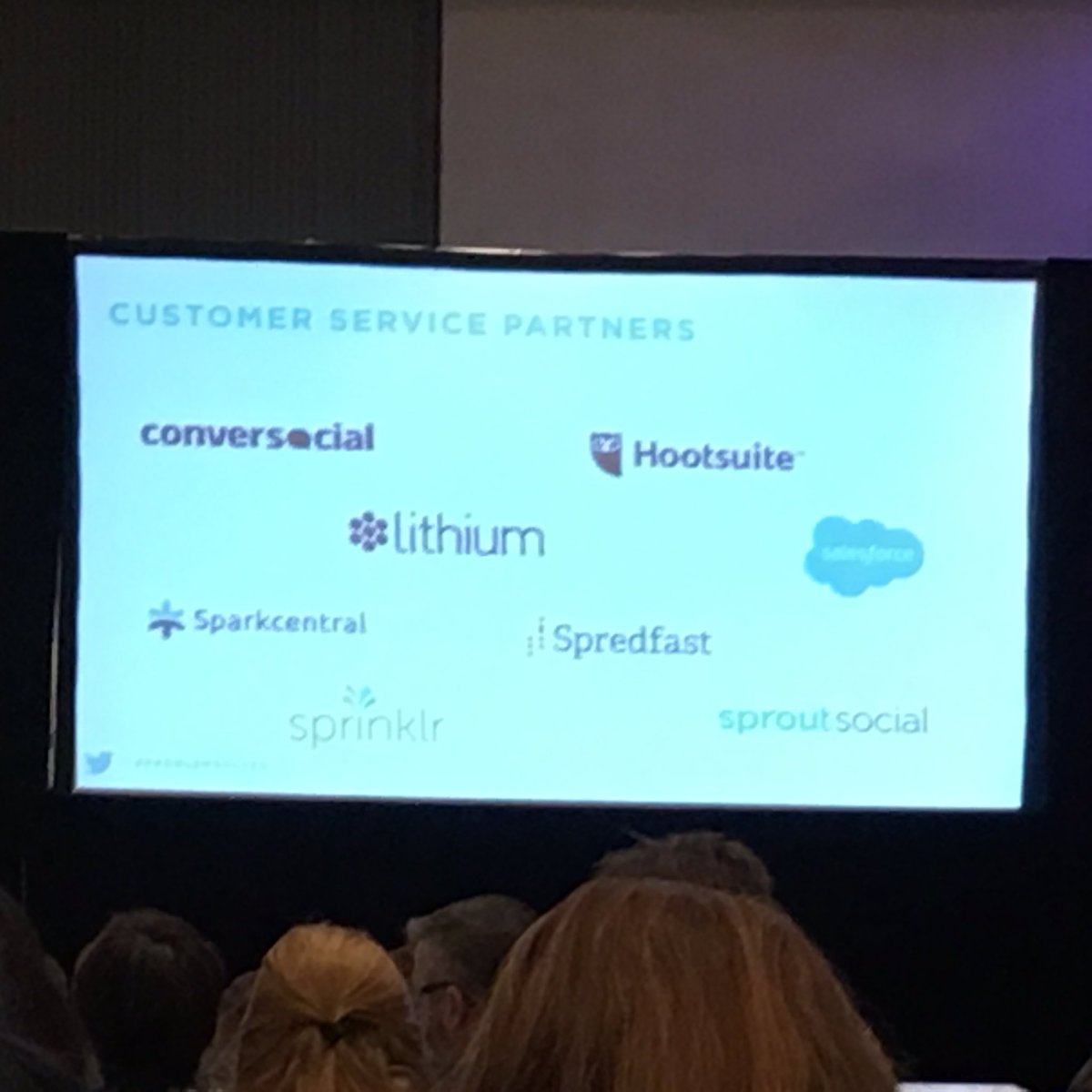 lianafrey's tweet photo. Great to see Lithium listed as Twitter customer service partner #CMSNY @LithiumTech https://t.co/BcnYazgdfl