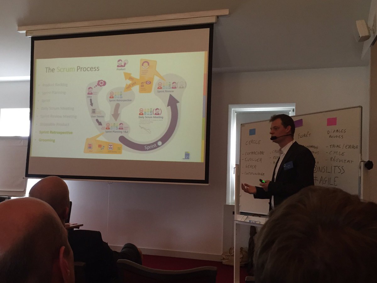 Happy_Sandrine's tweet photo. @NSI_ITSS Fun &amp; interesting seminar #agile @CercleWallonie https://t.co/QepEZJsloU