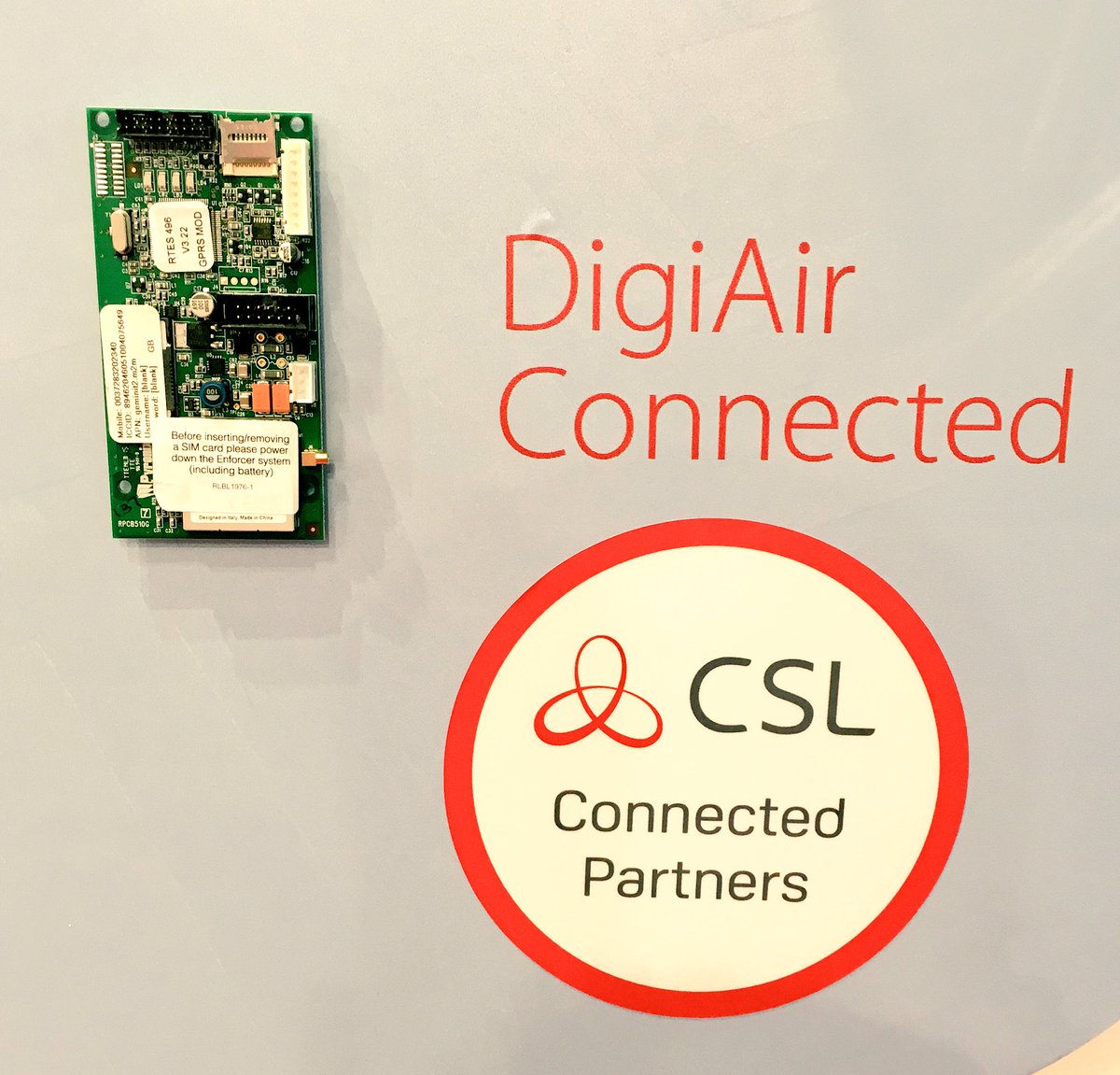CSLGroupLtd's tweet photo. Look out for the #CSLConnectedPartners logo around IFSEC 2016 this week - these ones are on the Pyronix stand! https://t.co/vToTHALc7d