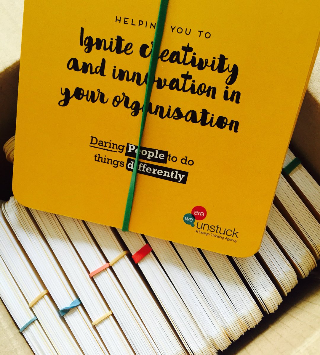 One of our #designthinking mindsets is to Be A Maker .... so today we've been making.