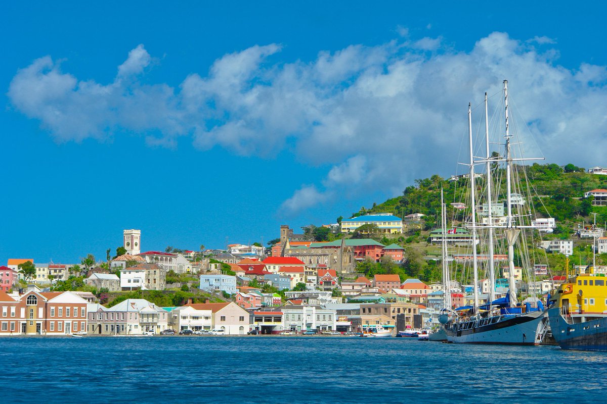 discovergd's tweet photo. The Timeless #carenage located in the town of St. George, #grenada #exploregrenada https://t.co/loL9LZiy8j