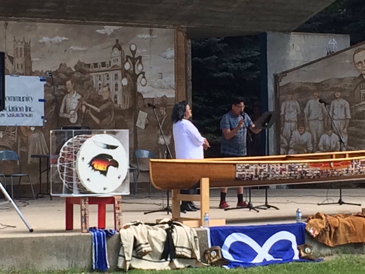 ClaireKreuger's tweet photo. Powerful words from @PrairieSouth student about effects of residential schools #mjnad #NationalAboriginalDay https://t.co/vcjfh3dBZx