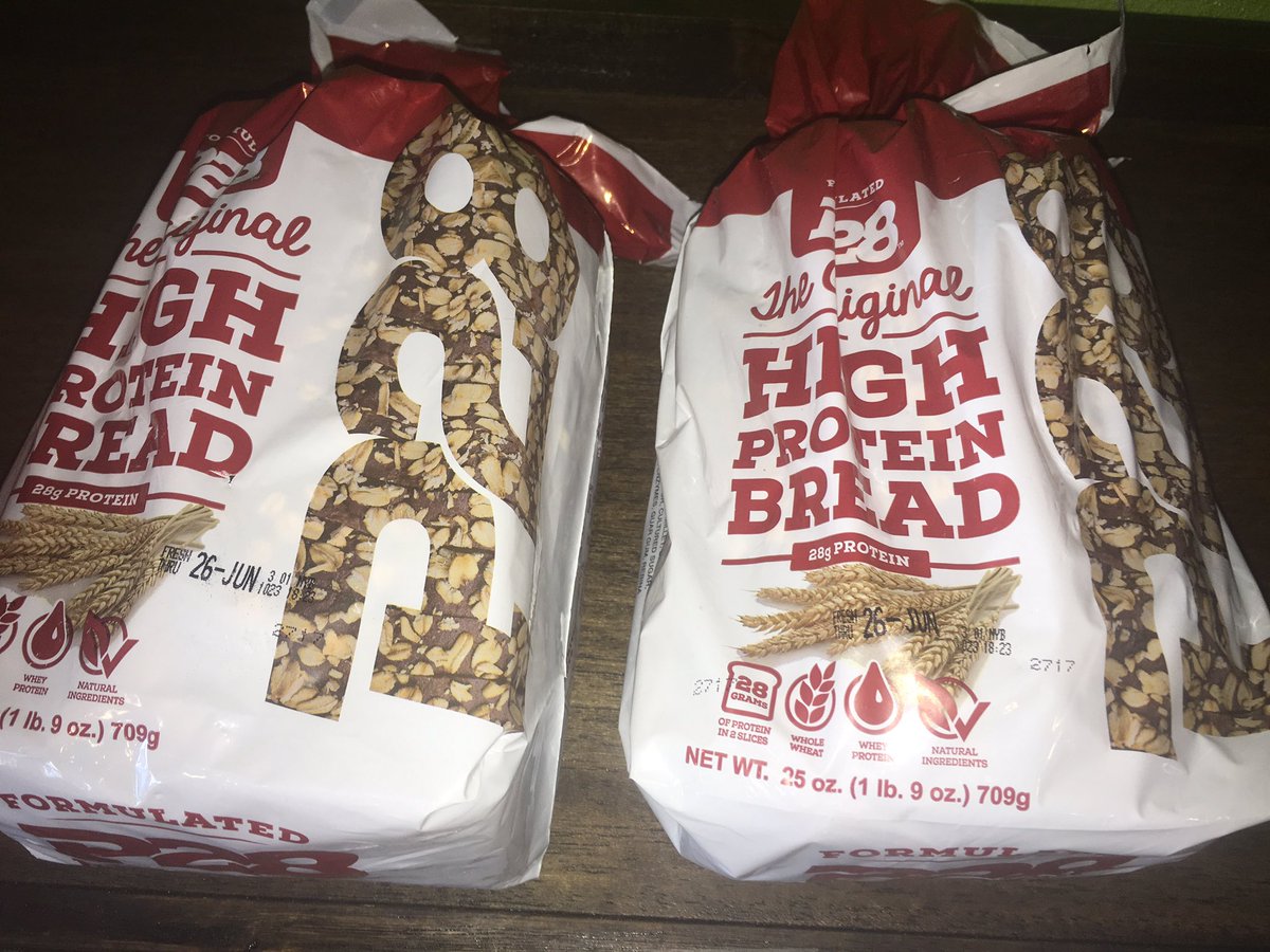 Healthymealtogo's tweet photo. We now carry P28 Protein Bread ! For Realz !!! 4404 19th st and 5206 82nd #p28 #healthymealstogo #p28bread https://t.co/6962Mp5jwo