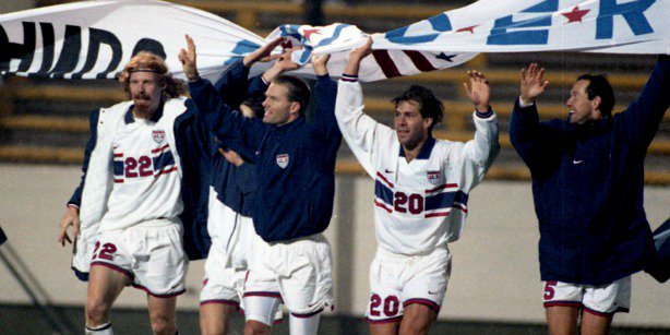 MLS's tweet photo. It's happened before. 
When the USA shocked the world—and Argentina—at the 1995 #CopaAmerica https://t.co/kGupkhOlUV https://t.co/sH3JIcJAlK