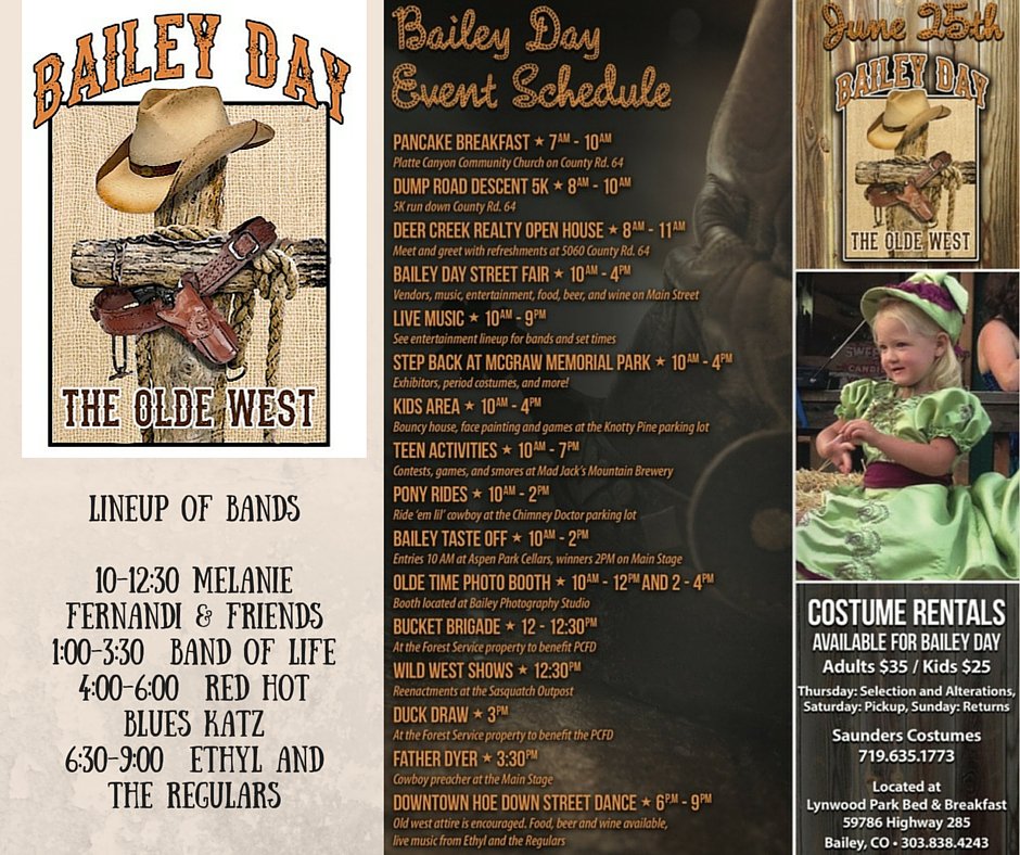 chamber_pc's tweet photo. We are so excited to see everyone this Saturday at #BaileyDay2016!!  #mountainliving #familyfun https://t.co/BG0G9JEoSZ