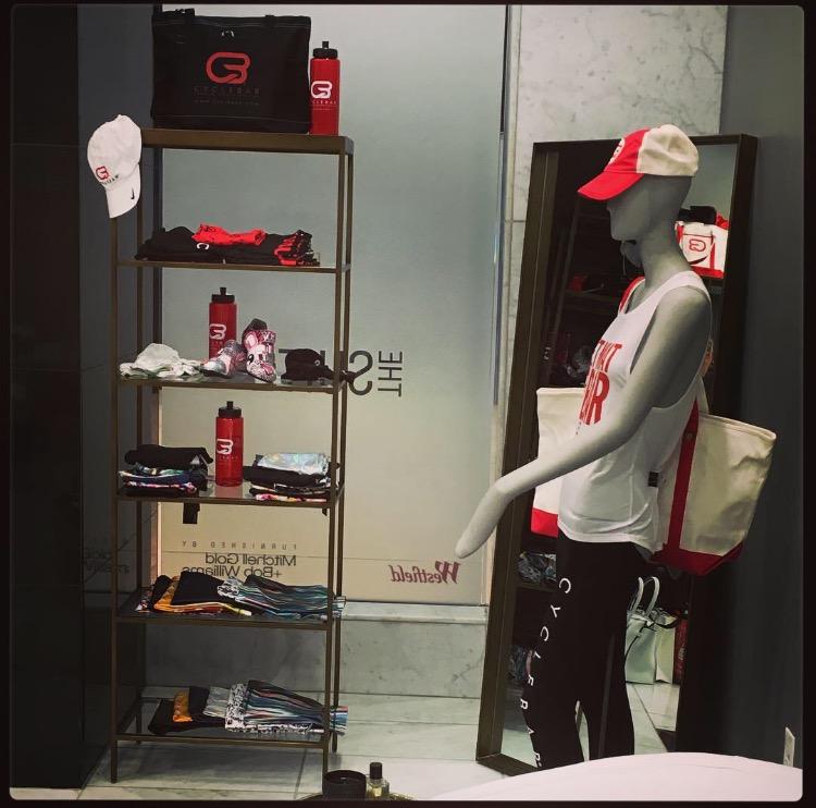 CycleBar Fort Lee's retail premier is happening now in The Suite #rockyourride #cyclebeats #cyclebarfortlee