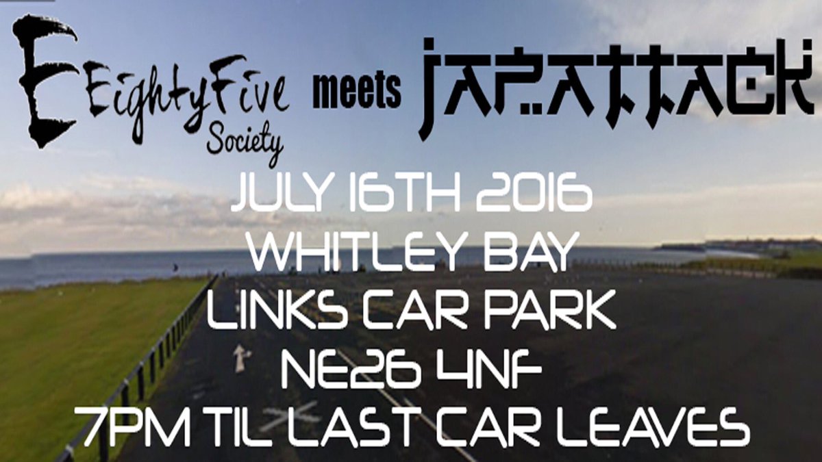 e85_society's tweet photo. #e85 #e85society #japattack! #whitleybay #northeast #coast #findusonfacebook https://t.co/vrYjRZnpRo
