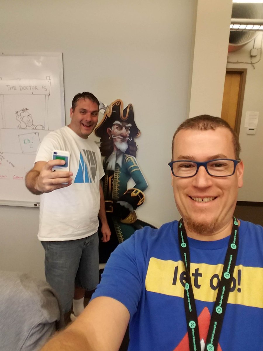 FriendlyNecro's tweet image. Dangit! Decius caught me in a selfieception for #NationalSelfieDay