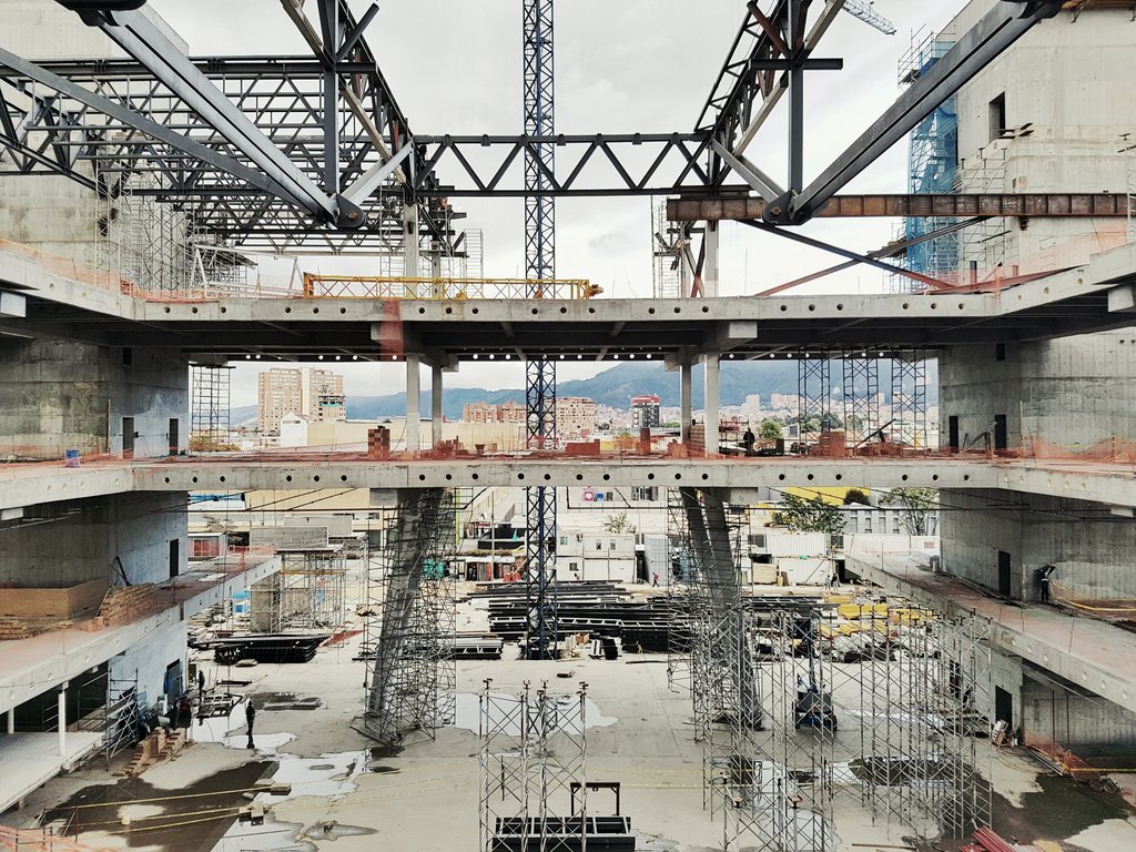 javier callejas (@javiercsevilla) on Twitter photo Estructura de Ágora Bogotá de Herreros y Bermúdez Estructura de Ágora Bogotá de Herreros y Bermúdez
