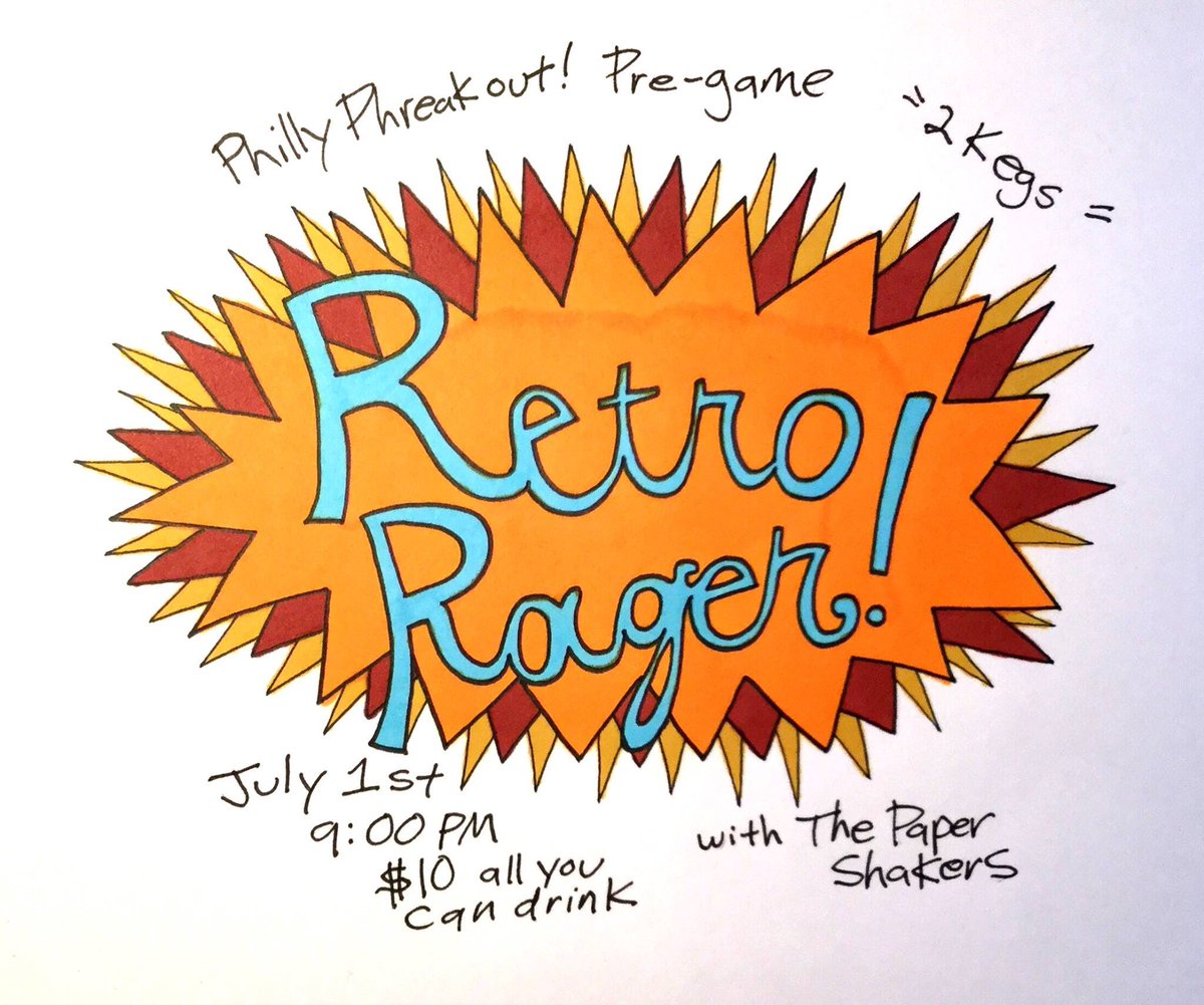 Kick off Philly Phreakout with us on July 1. There will be kegs!
