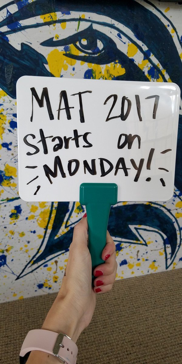 SMCMEdStudies's tweet image. Our 2017 MAT cohort begins Monday- what advice can your offer our newest grad students? #MAT2017 #gradvice
