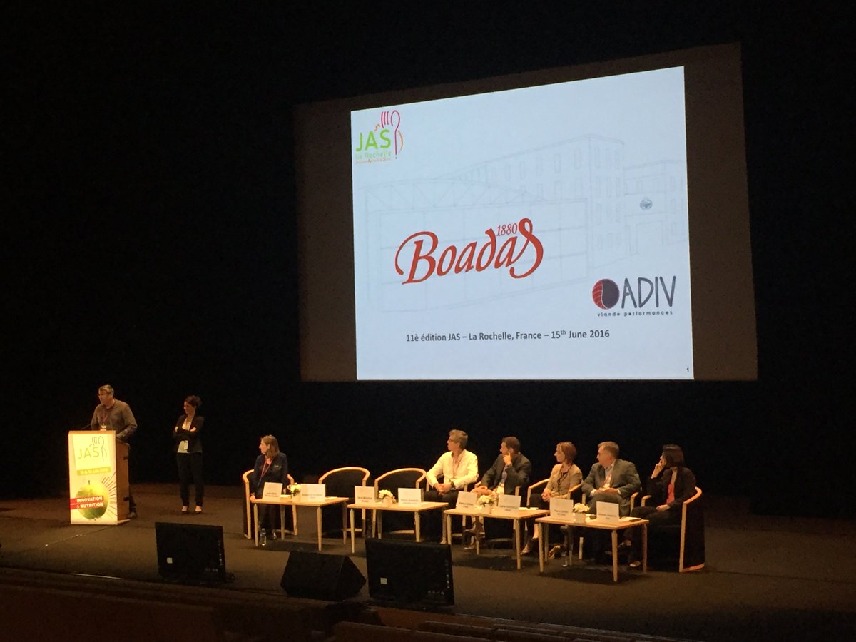 boadas1880's tweet photo. Nuestro agradecimiento a Journées Aliments&amp;Santé por invitarnos como conferenciantes.@ANICE_ES #jaslarochelle https://t.co/kH5rQ5gkzD