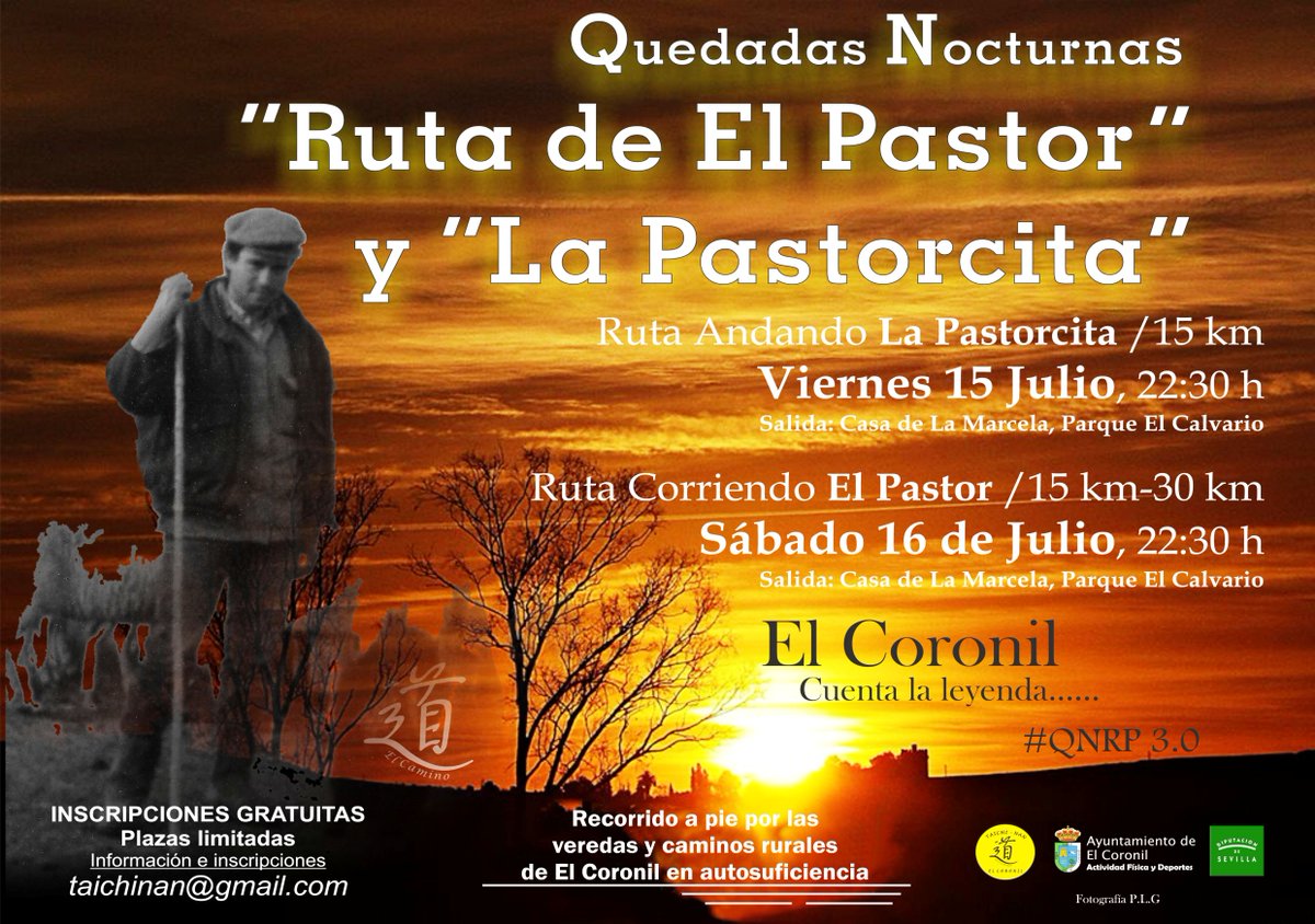AytoElCoronil's tweet photo. En julio, rutas nocturnas por senderos de #ElCoronil @Taichi_Nan @ATLTSMOCALLENCE @MTBPinonazoTeam https://t.co/KEpHp3LSLU