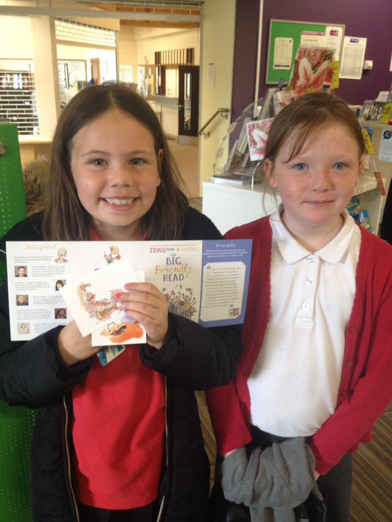 StSerfsRCPS's tweet photo. P5 visit the library and take on the Big Friendly Read Summer Competition #fifelibraries https://t.co/2oSgt4x1Tu